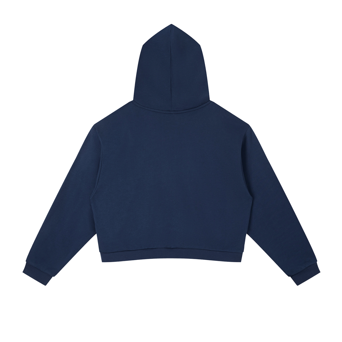 Woman Stripe Cropped Hoodie