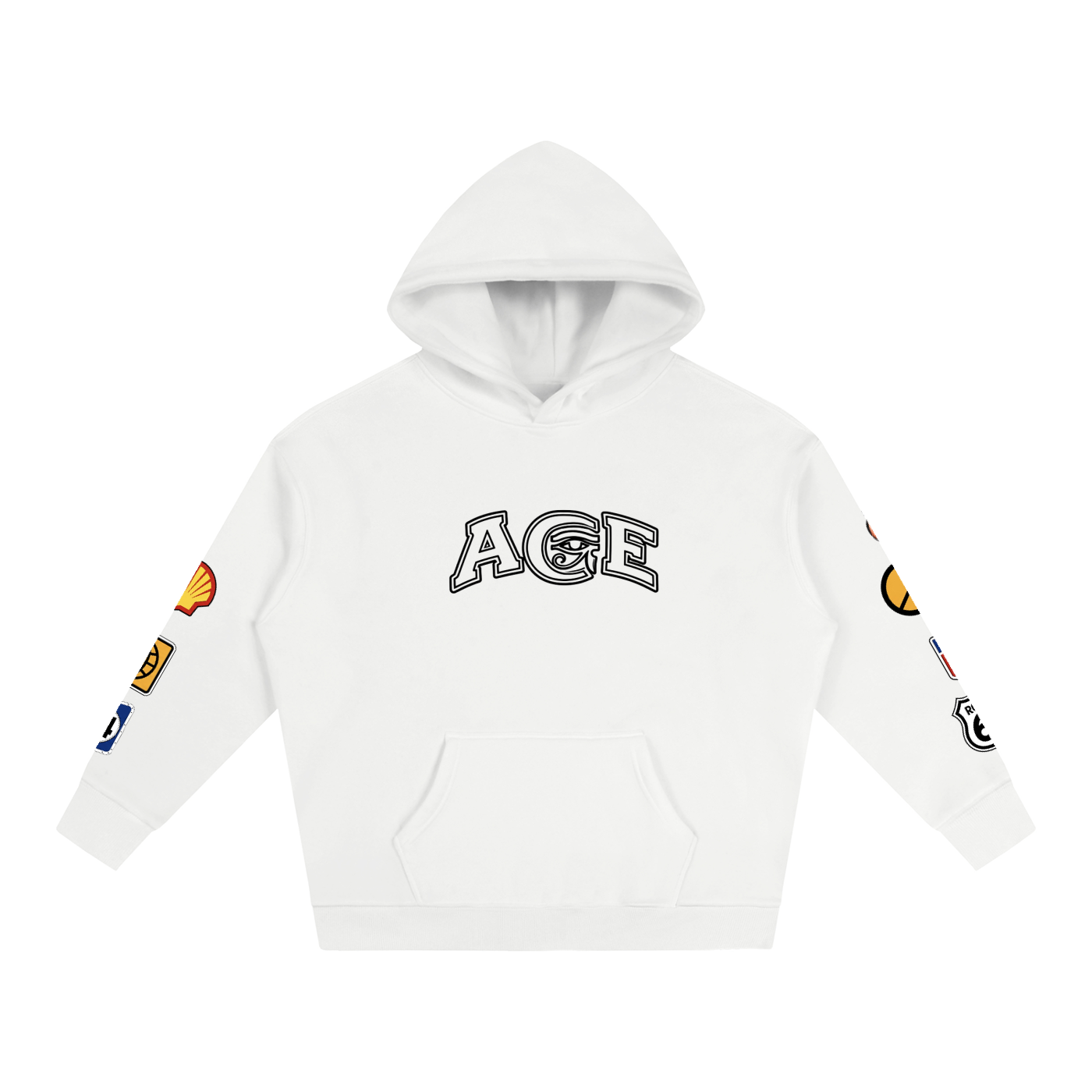 A.G.E Oversize Fleeced Hoodie