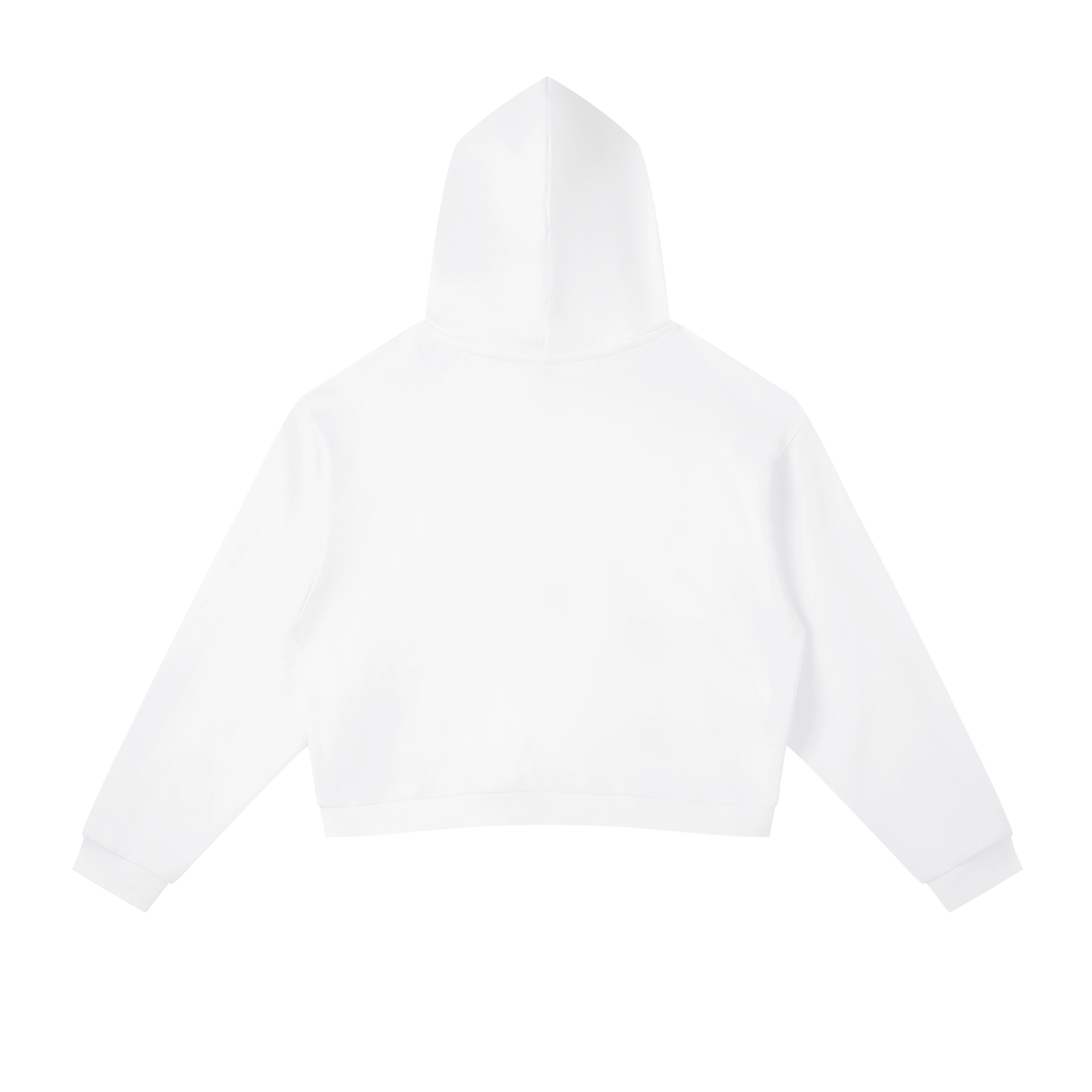 Woman Stripe Cropped Hoodie