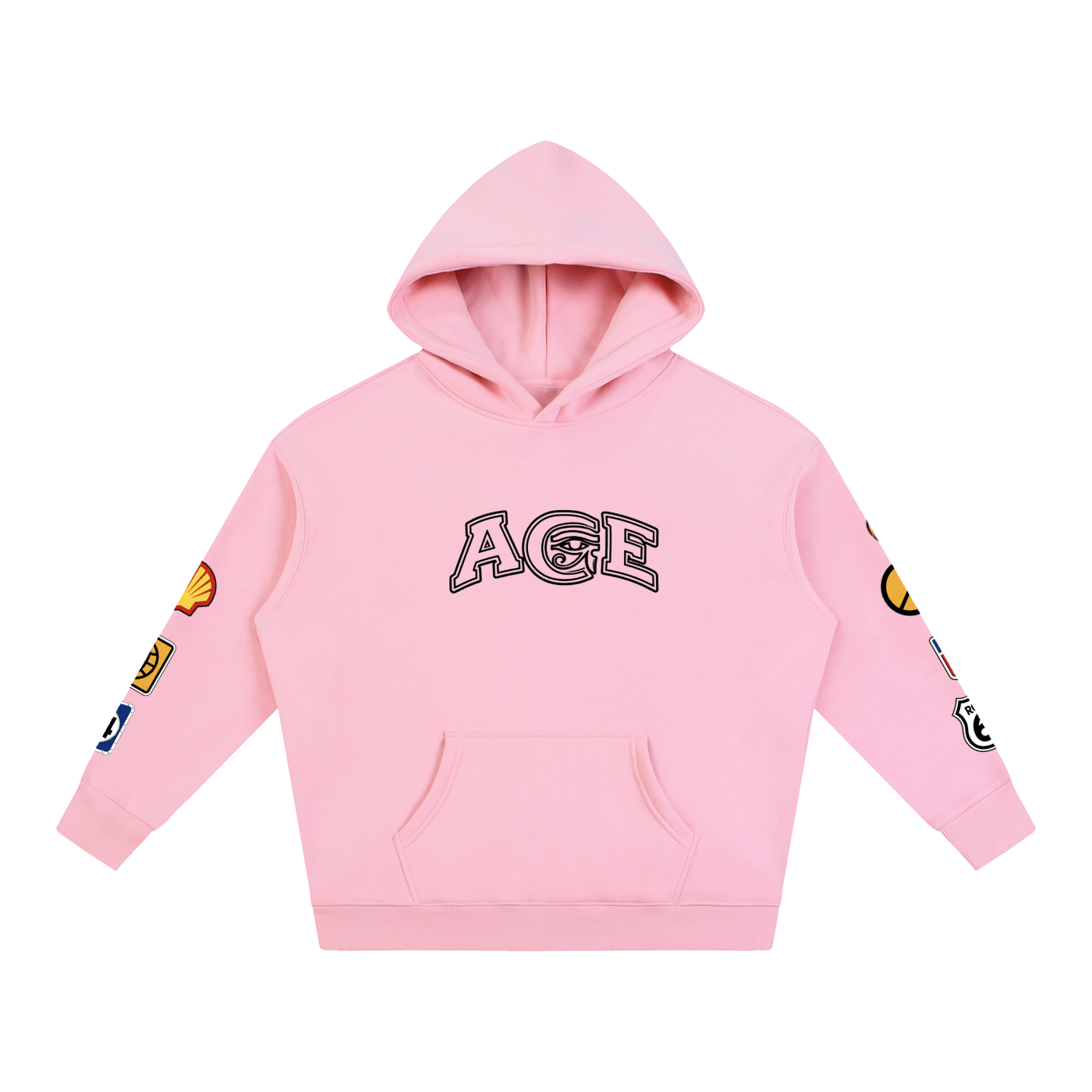 A.G.E Oversize Fleeced Hoodie