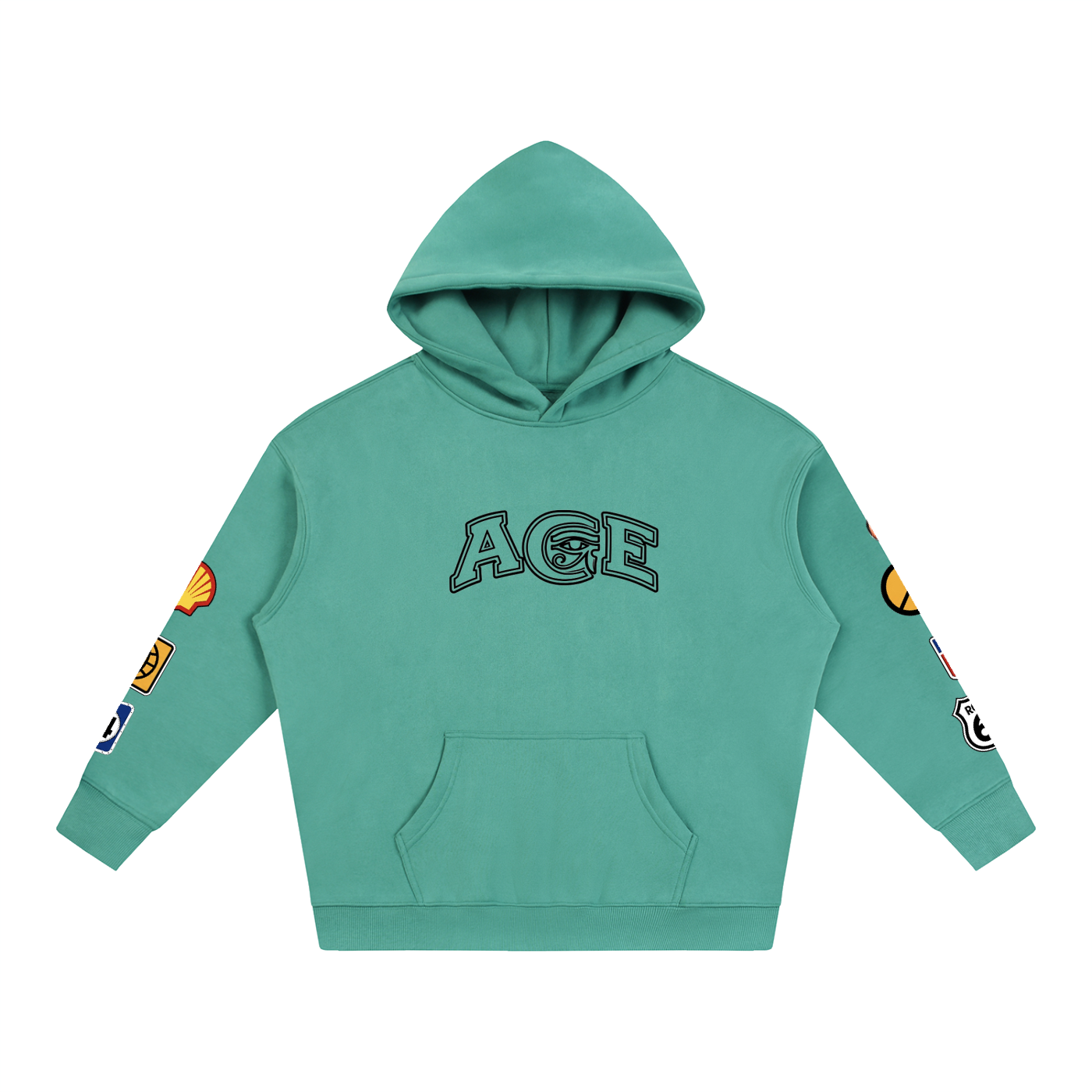A.G.E Oversize Fleeced Hoodie