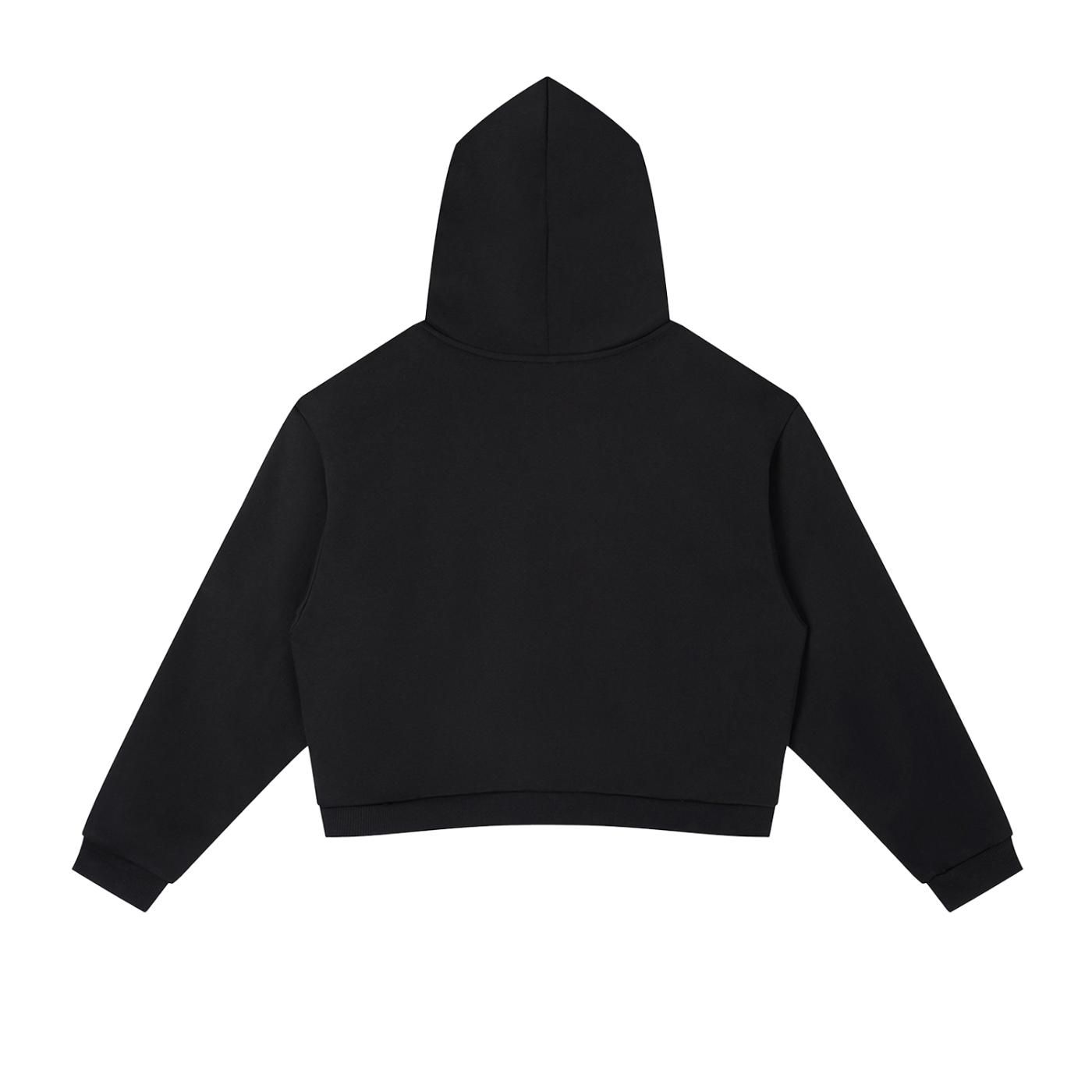 Woman Stripe Cropped Hoodie