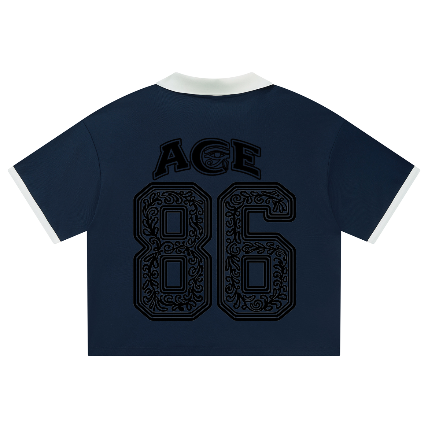Unisex Collared Piping Boxy Soccer Jersey