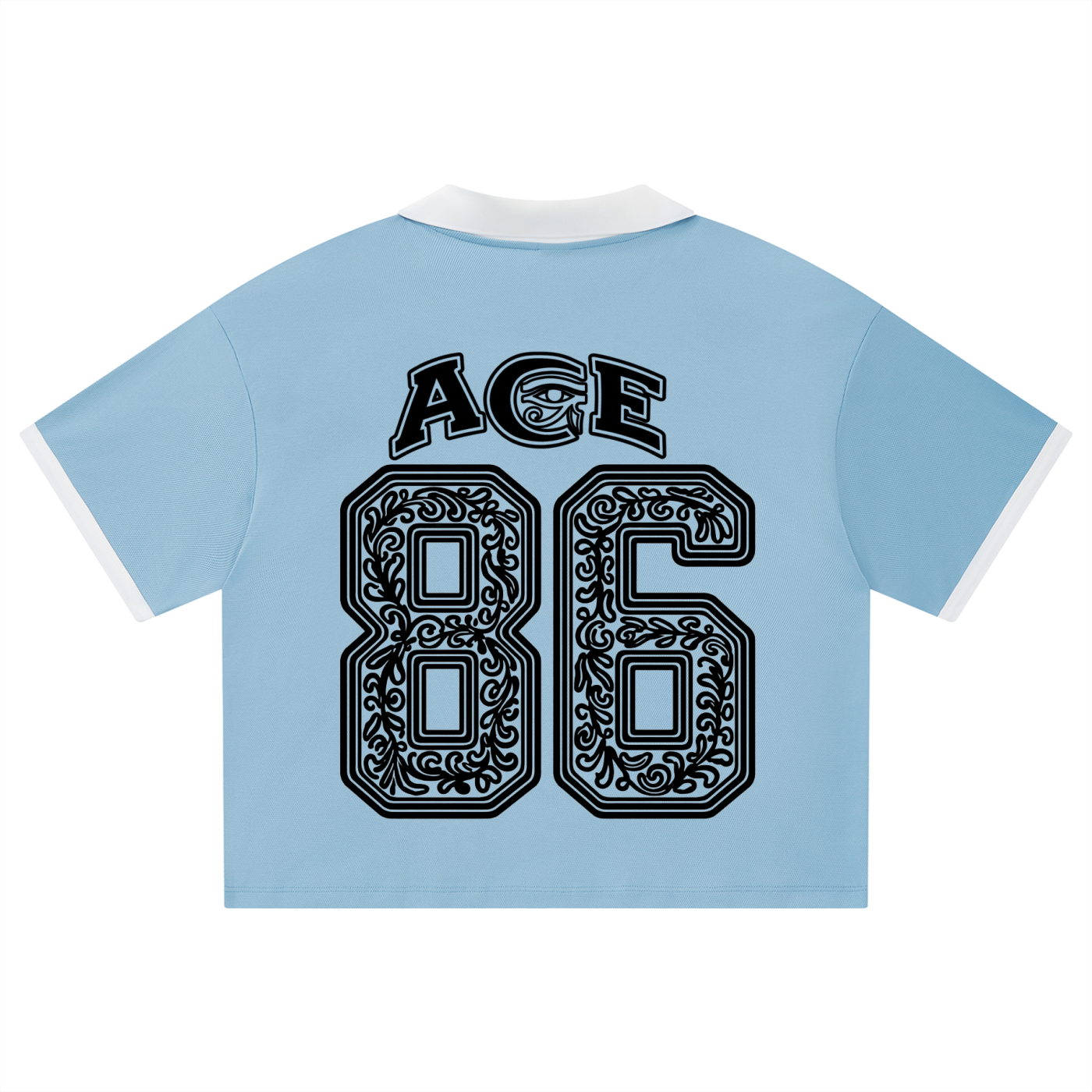 Unisex Collared Piping Boxy Soccer Jersey