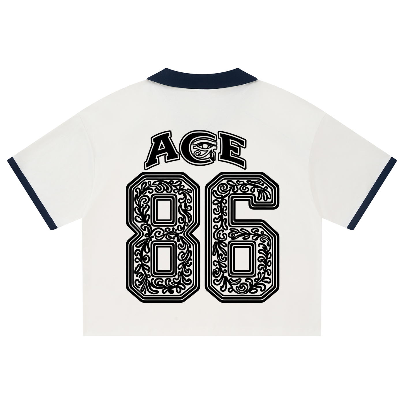 Unisex Collared Piping Boxy Soccer Jersey