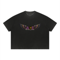 A.G.E  Vintage Wash Sunfade Boxy Waffle T-Shirt