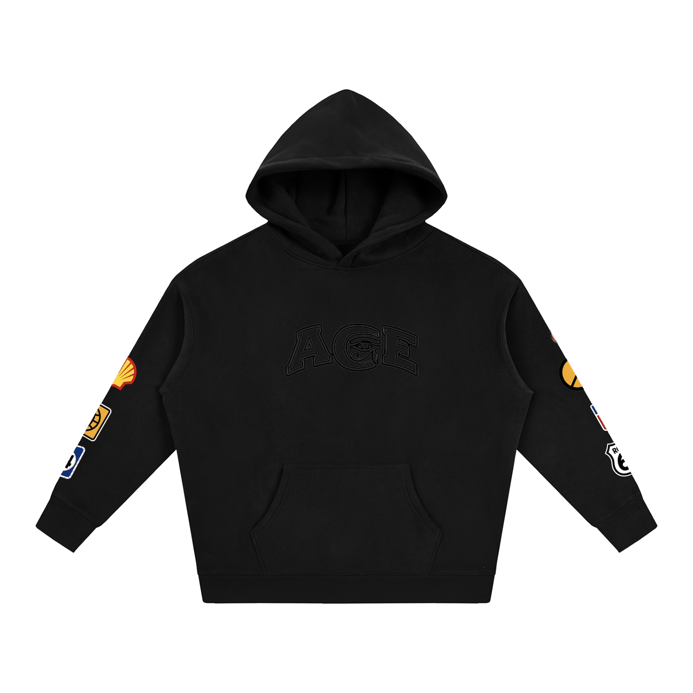 A.G.E Oversize Fleeced Hoodie